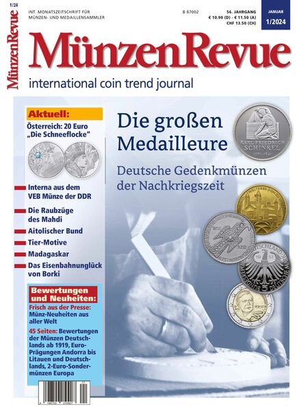 MunzenRevue – Januar 2024 Cover
