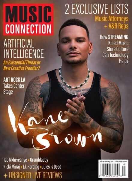Music Connection – January 2024 Cover
