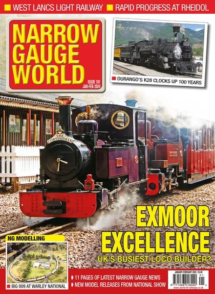 Narrow Gauge World – January-February 2024 Cover