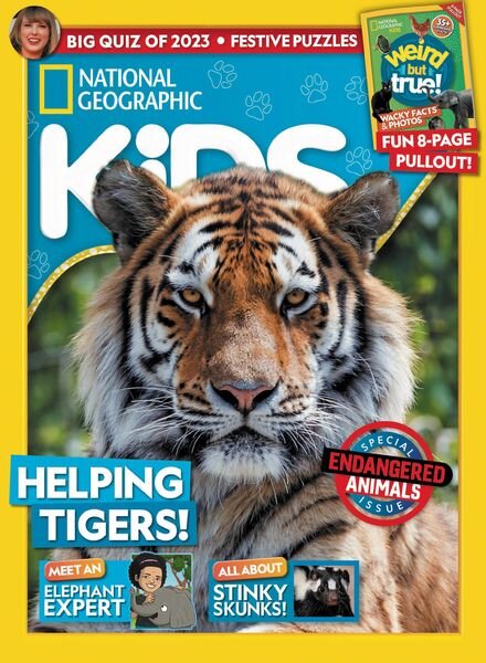 National Geographic Kids Australia – Issue 105 – 6 December 2023 Cover