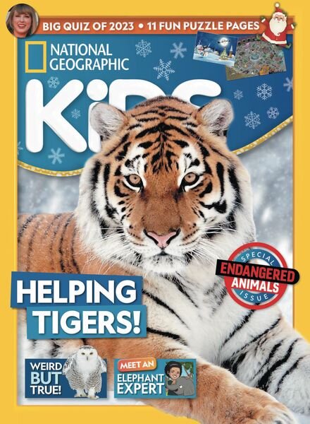 National Geographic Kids UK – Issue 224 – 6 December 2023 Cover