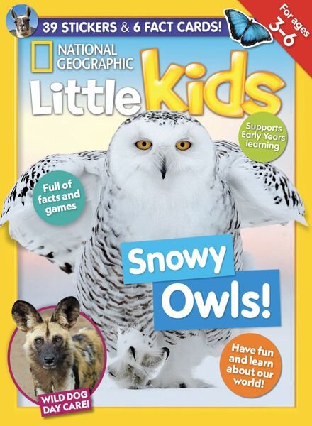 National Geographic Little Kids UK – Issue 12 – 29 November 2023 Cover