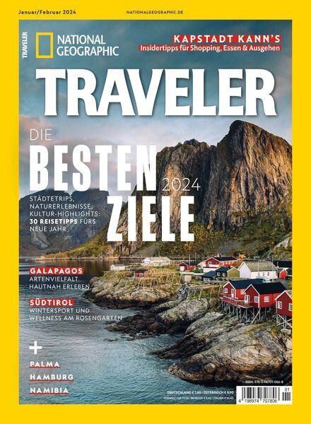 National Geographic Traveler Germany – Januar 2024 Cover