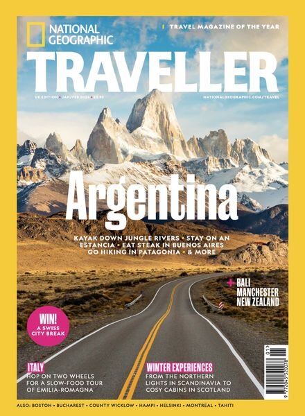 National Geographic Traveller UK – January-February 2024 Cover