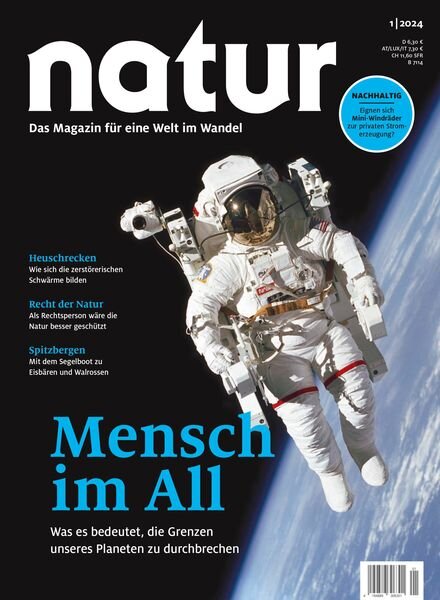 Natur – Januar 2024 Cover