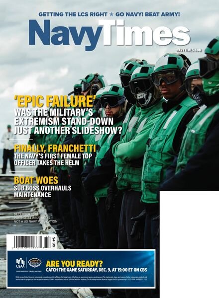 Navy Times – December 2023 Cover