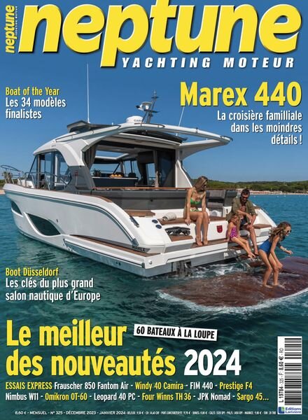 Neptune France – Decembre 2023 – Janvier 2024 Cover