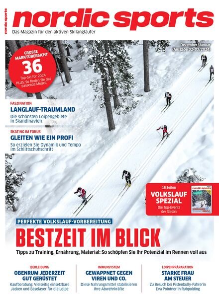 Nordic Sports – Dezember 2023 – Januar 2024 Cover