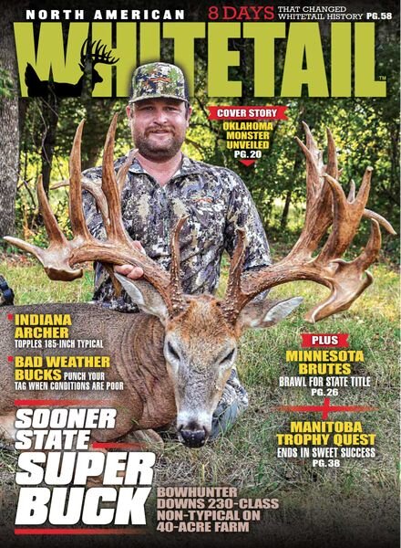 North American Whitetail – December 2023 -January 2024 Cover