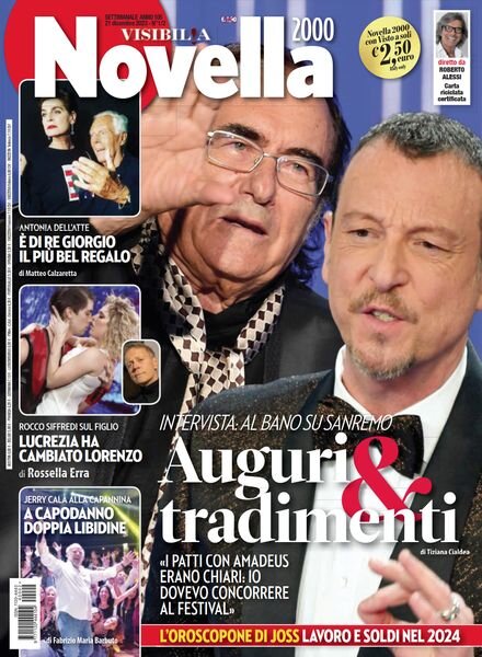 Novella 2000 – 21 Dicembre 2023 Cover