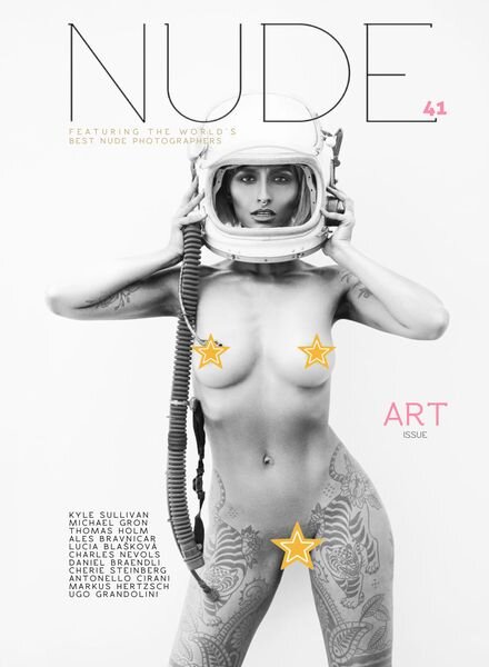 NUDE Magazine – Issue 41 Art Issue – December 2023 Cover