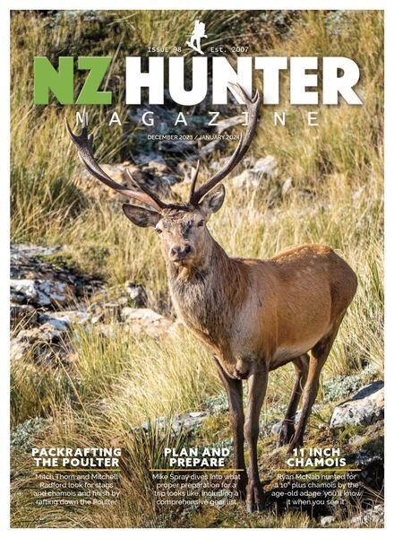 NZ Hunter – Issue 98 – December 2023 – January 2024 Cover