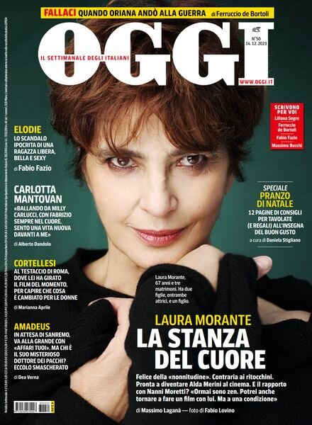 Oggi – 14 Dicembre 2023 Cover