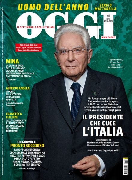 Oggi – 28 Dicembre 2023 Cover