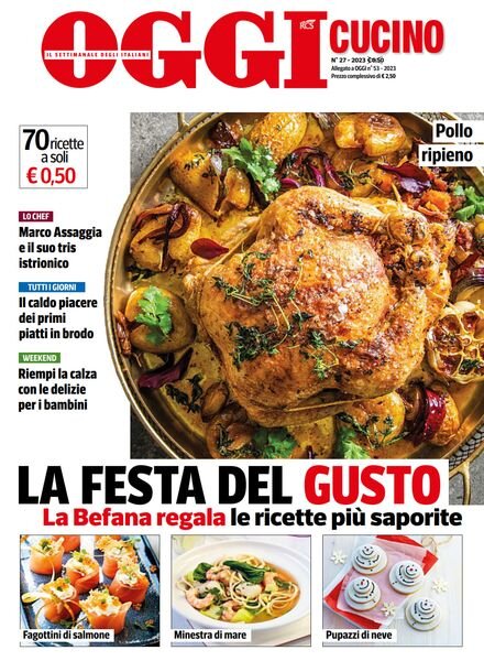 Oggi Cucino – 4 Gennaio 2024 Cover