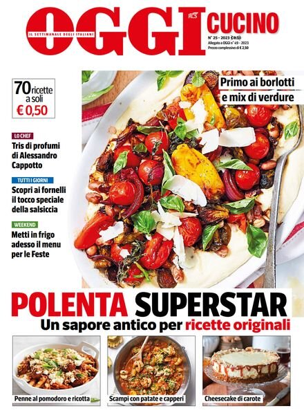 Oggi Cucino – 7 Dicembre 2023 Cover