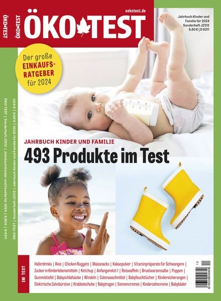Okotest Familie – Januar 2024 Cover