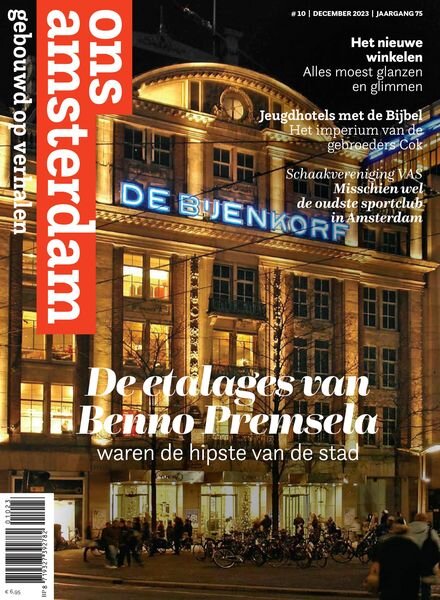 Ons Amsterdam – December 2023 Cover