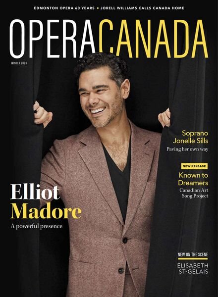 Opera Canada – Winter 2023 Cover