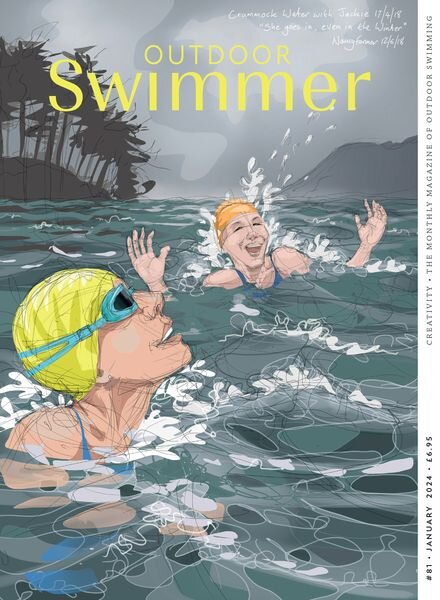 Outdoor Swimmer – January 2024 Cover
