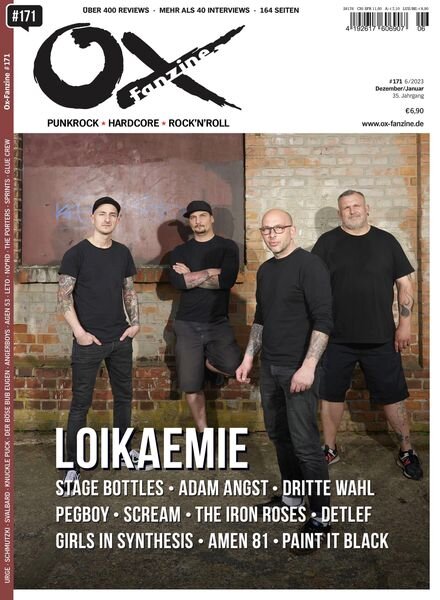 Ox-Fanzine – Dezember 2023 – Januar 2024 Cover