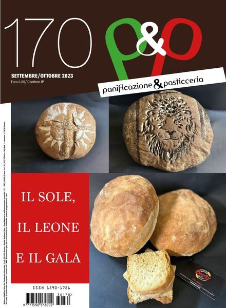 P&P Panificazione&Pasticceria – Settembre-Ottobre 2023 Cover