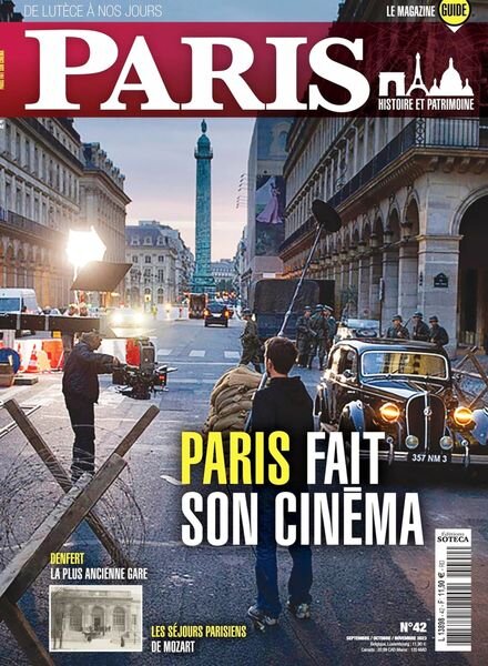 Paris de Lutece a nos jours – Septembre-Novembre 2023 Cover