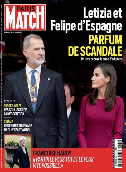 Paris Match – 14 Decembre 2023 Cover
