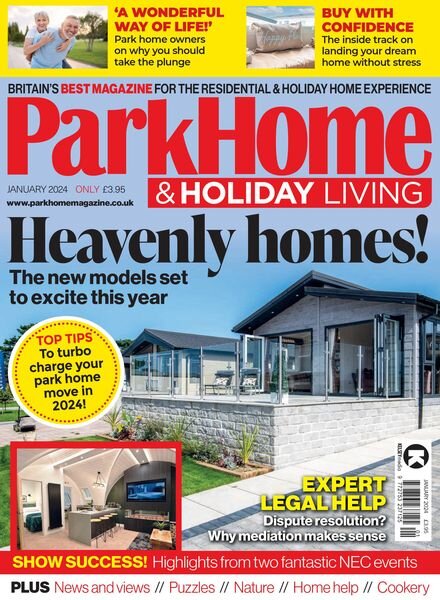 Park Home & Holiday Living – January 2024 Cover