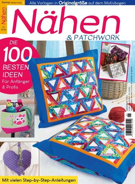 Patchwork & Nahen – Januar 2024 Cover