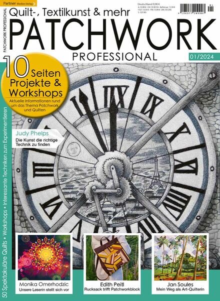 Patchwork Professional – Januar 2024 Cover