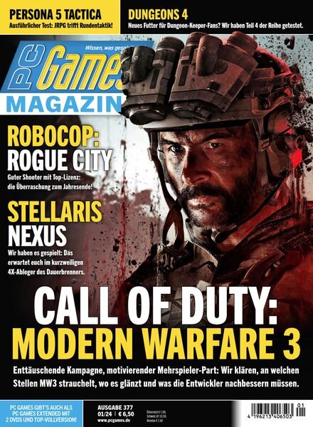 PC Games Germany – Januar 2024 Cover