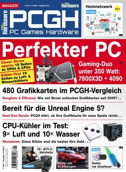PC Games Hardware – Januar 2024 Cover