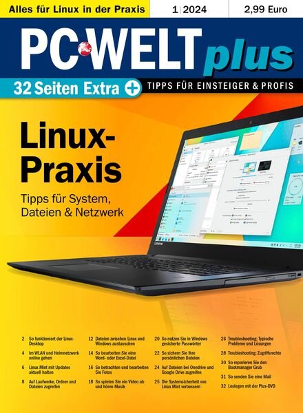 PC-Welt Plus – Januar 2024 Cover