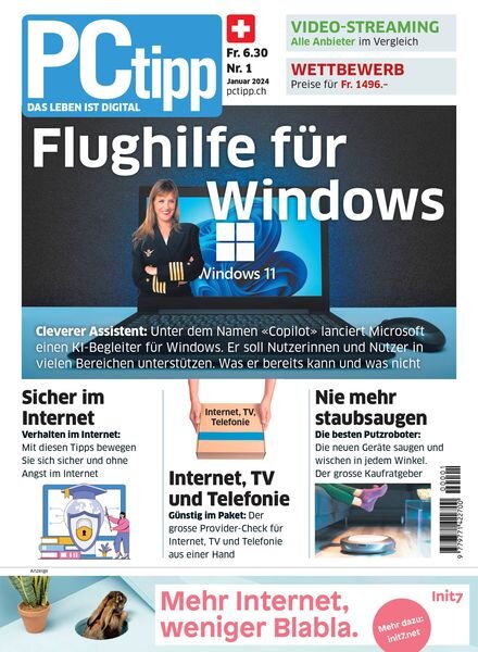 PCtipp – Januar 2024 Cover