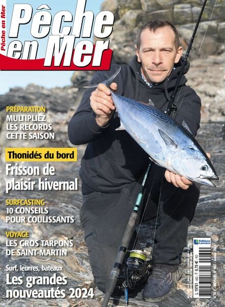 Peche en Mer – Janvier 2024 Cover