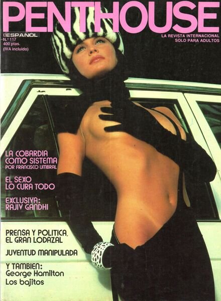Penthouse Spain – N 117 Diciembre 1987 Cover