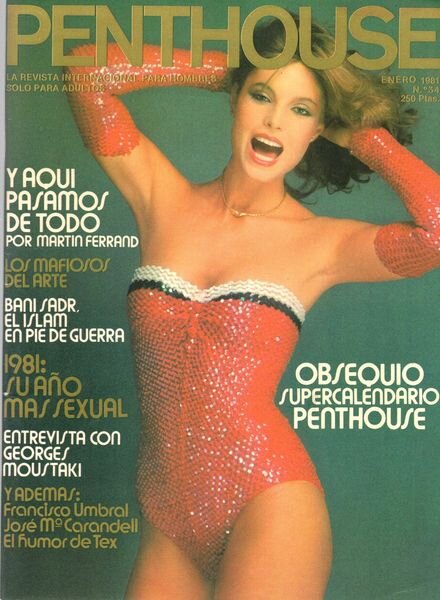 Penthouse Spain – N 34 Enero 1981 Cover