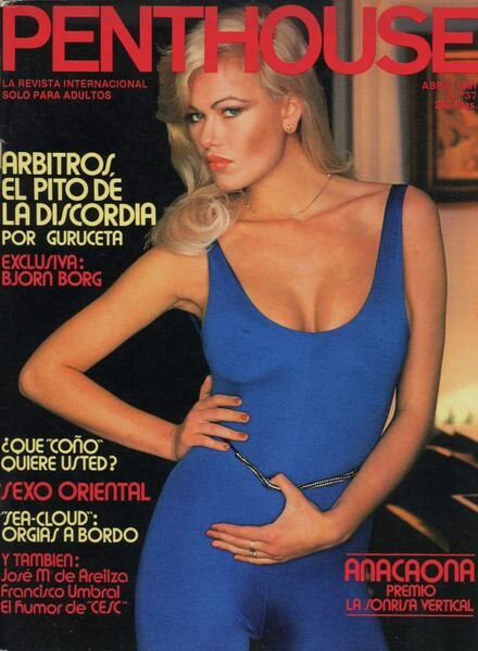 Penthouse Spain – N 37 April 1981 Cover