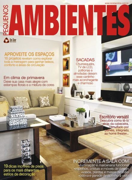 Pequenos Ambientes – Dezembro 2023 Cover