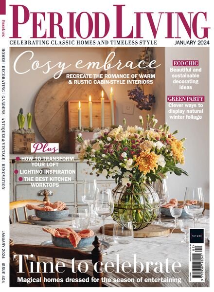 Period Living – January 2024 Cover