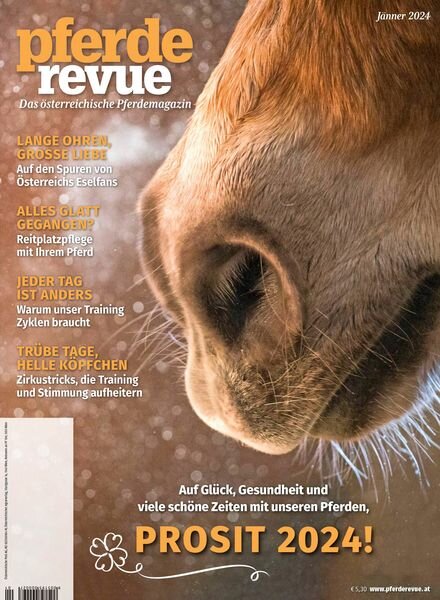 Pferderevue – Januar 2024 Cover