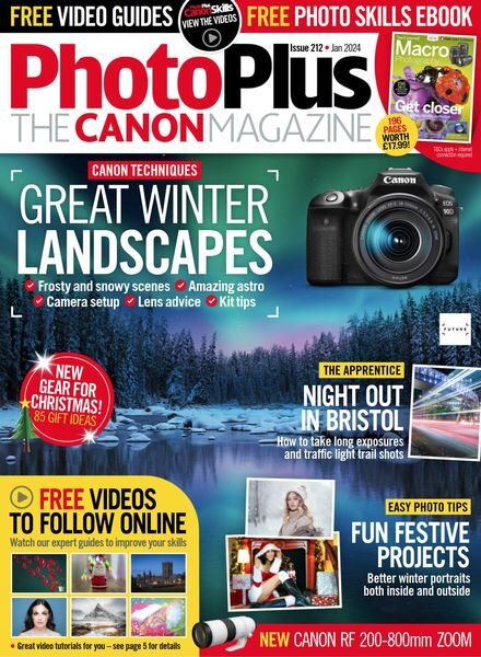 PhotoPlus The Canon Magazine – January 2024 Cover