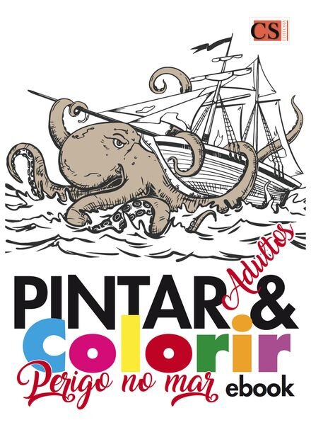 Pintar e Colorir Adultos – 4 Dezembro 2023 Cover