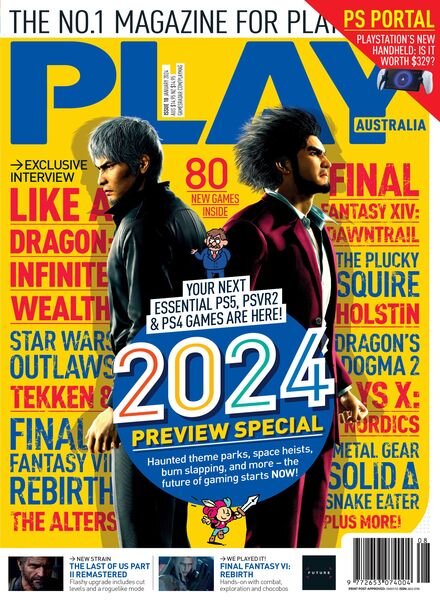 PLAY Australia – Issue 18 – January 2024 Cover