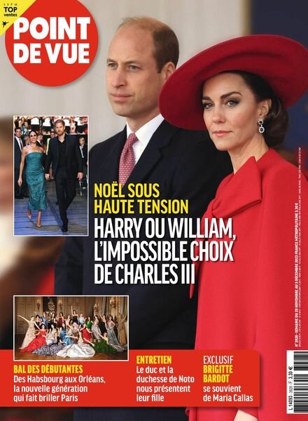 Point de Vue – 29 Novembre 2023 Cover