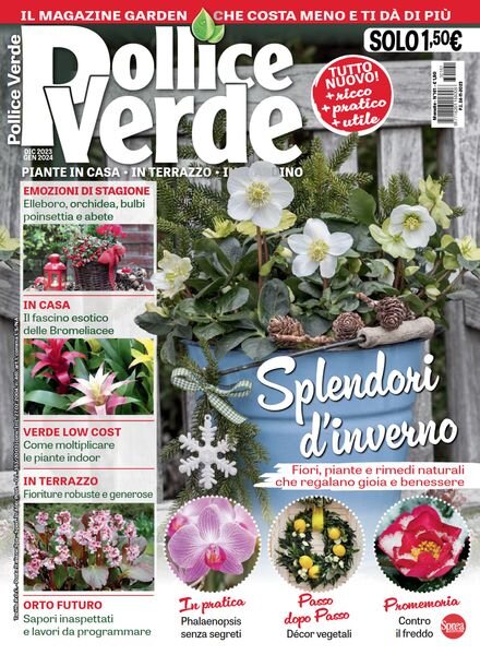 Pollice Verde – Dicembre 2023 – Gennaio 2024 Cover