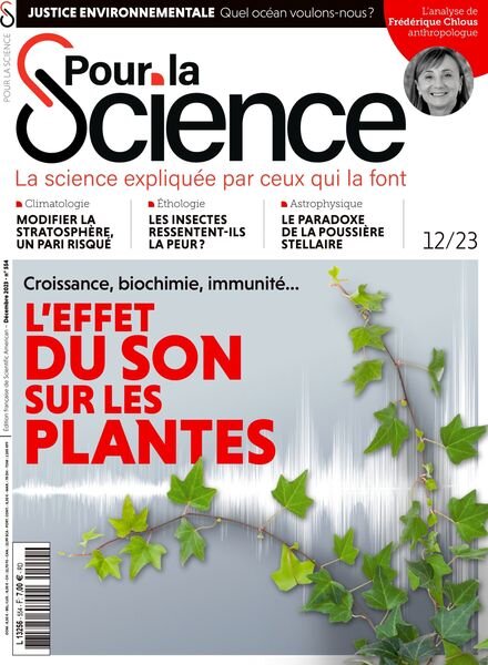 Pour la Science – Decembre 2023 Cover