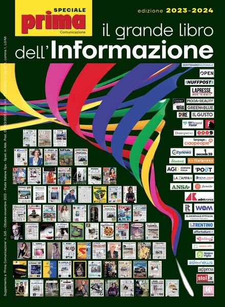 Prima Comunicazione – Grande Libro Informazione 2023-2024 Cover