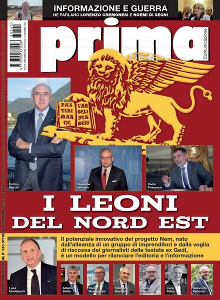 Prima Comunicazione – Ottobre-Novembre 2023 Cover